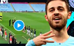 Enlace a El desplante de Bernardo Silva en el pasillo al Liverpool. Se la sudo por completo