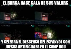 Enlace a Los famosos valors del Barça