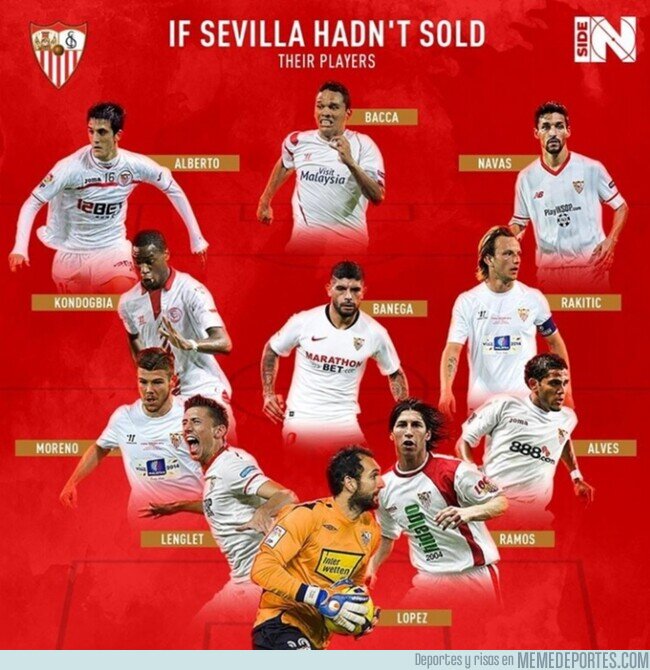 1109487 - El 11 que tendría el Sevilla si no hubiese vendido a sus estrellas, por @inside_global