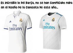 Enlace a Al Barça se le acabaron las ideas de diseño de camiseta...