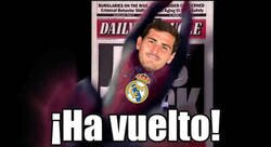 Enlace a Casillas regresa al Real Madrid