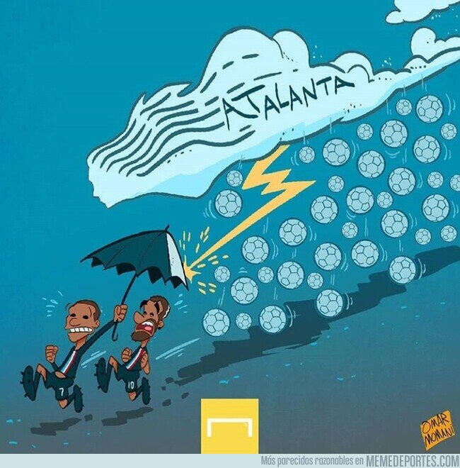 1109844 - Al PSG le espera una lluvia de goles con el Atalanta, por @goalglobal