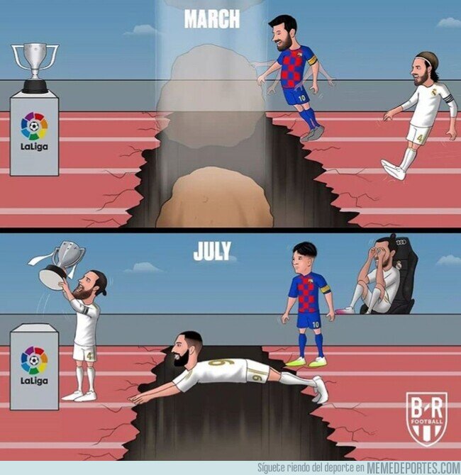 1109861 - LaLiga dio un vuelco tras el parón, por @brfootball