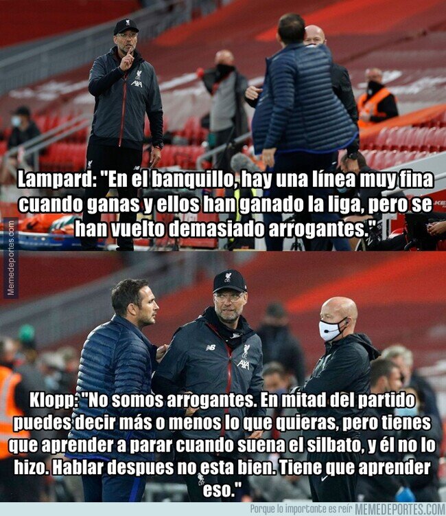 1110443 - ¿El nuevo Pep-Mou? Lampard y Klopp no se guardaron nada hablando el uno sobre el otro 