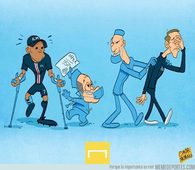 1110490 - Los que estarían encantados de tratar a Mbappé, por @goalglobal