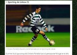 Enlace a Los 32 títulos que ha conquistado Cristiano Ronaldo a lo largo de su carrera