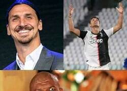 Enlace a “Porque tanto escándalo que Cristiano haya ganado con el Manchester, Madrid y Juventus, yo salí campeón en Holanda, Italia, España, Inglaterra y Francia, pero claro es Ronaldo el rey del marketing