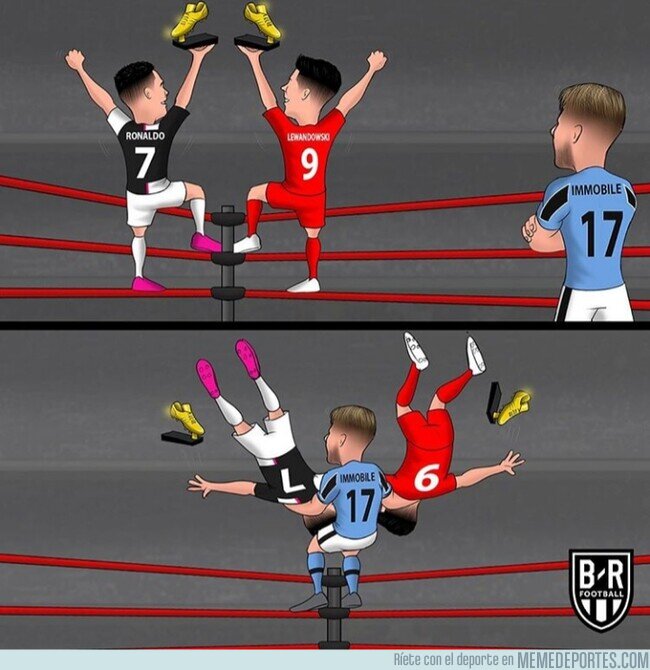 1110866 - Immobile arrebata la Bota de Oro a los principales favoritos, por @brfootball