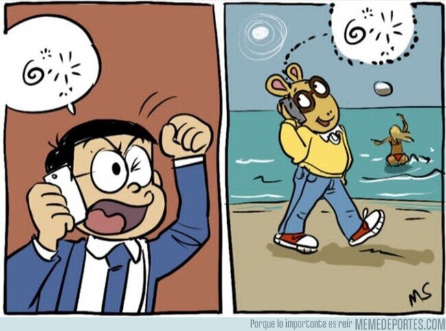 1111045 - Un lío de dibujos animados, por @yesnocse