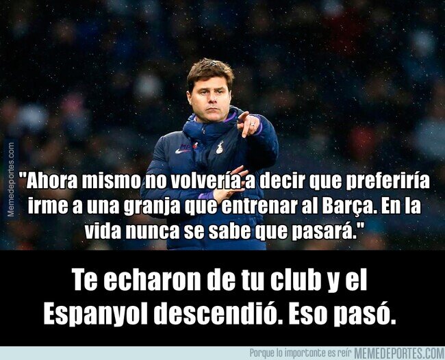 1111053 - Después de un tremendo golpe de Karma, Pochettino recoge cable