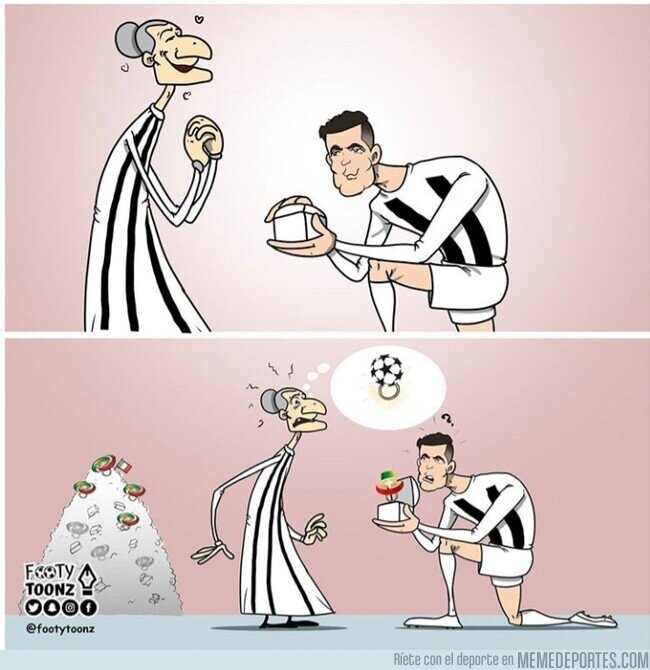 1111097 - A la Vechia Signora no le dan lo que ella quiere, por @footytoonz