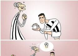 Enlace a A la Vechia Signora no le dan lo que ella quiere, por @footytoonz