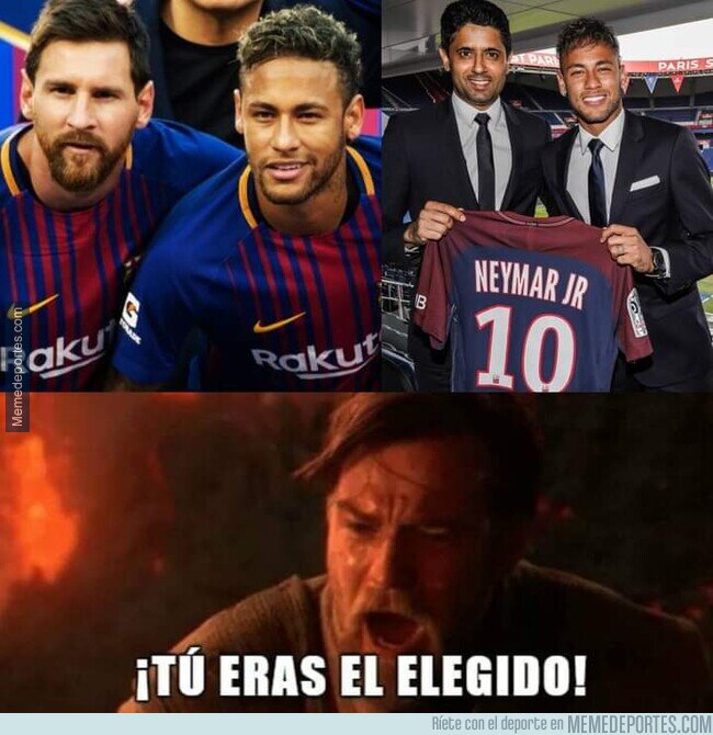 1111142 - 3 años ya de la deserción de Neymar