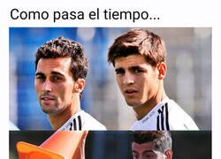 Enlace a Grande Arbeloa pasándose por el entrenamiento del Atlético