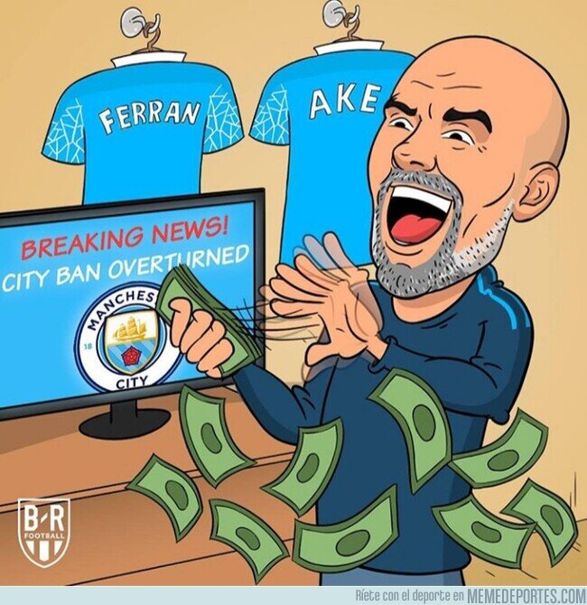 1111311 - El City no ha perdido el tiempo para dejarse la pasa, por @brfootball