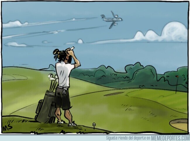 1111363 - Bale no se sube al avión, por @yesnocse
