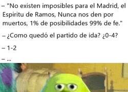 Enlace a El victimismo del Madrid ha logrado vendernos la moto de que van por una hazaña histórica.