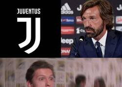 Enlace a Cuando te enteras que Pirlo es el nuevo entrenador de la Juve