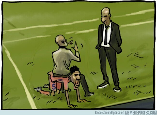 1111756 - Varane sostuvo a los de Pep, por @yesnocse