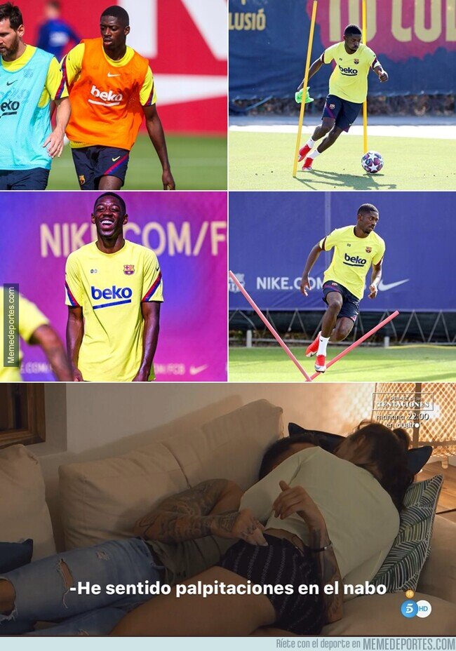 1111952 - Dembélé regresa para el choque contra el Bayern