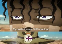 Enlace a El Descenso del Depor es una JoJo Referencia