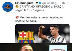 Enlace a ¿Os imagináis a Messi y CR7 juntos en el Barça?