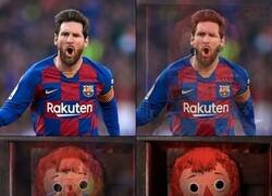 Enlace a Messi contra el Bayern