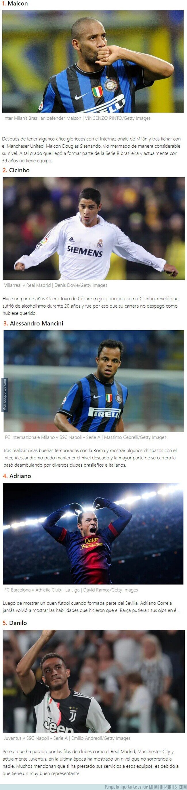 1113249 - Laterales brasileños que pintaban para leyendas y se estancaron en plena explosión