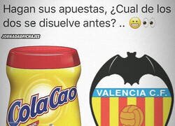 Enlace a ¿Cual de los dos se disuelve antes?