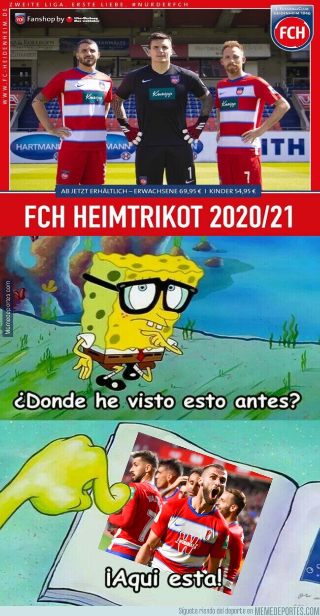 1113501 - El Heidenheim calca la camiseta del Granada