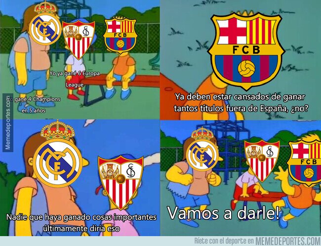 1113663 - Real Madrid y Sevilla representando bien a España en Europa