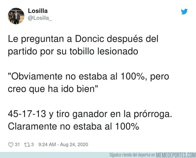 1114025 - Sale a la luz cómo se estaba 'concentrando' Doncic antes de meter la canasta ganadora que ha enloquecido a la NBA: no se puede ser más crack