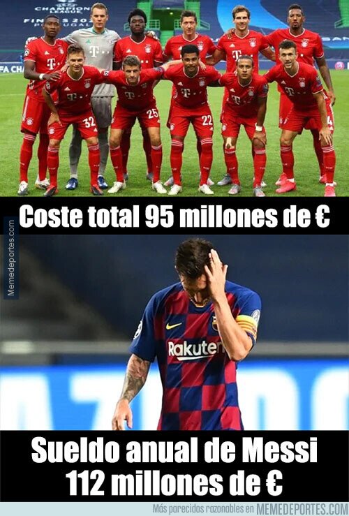 1114077 - Messi puede fichar a toda la plantilla del Bayern