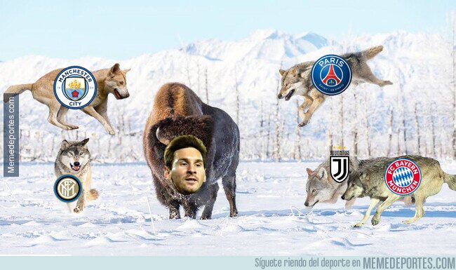 1114199 - Los ricachones de Europa al enterarse de la salida de Messi del Barcelona