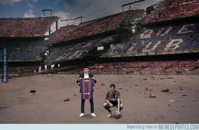 1114318 - Pedri y Trincao en medio de este desastre