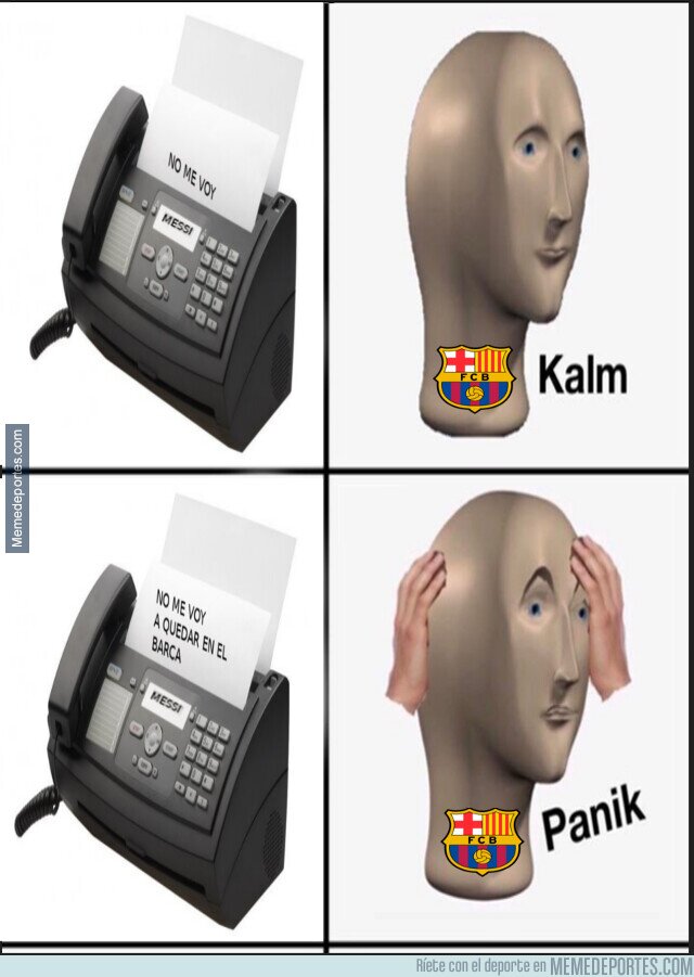 1114373 - El fax de Messi generó falsas ilusiones