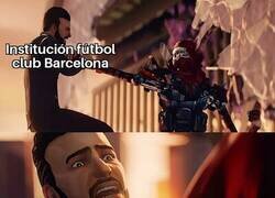 Enlace a Bartomeu indignado