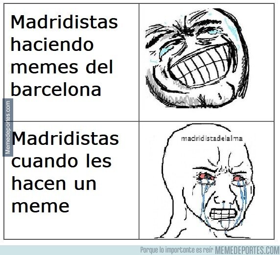 1114715 - Madridista promedio...