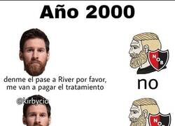 Enlace a Messi no volverá a Newells