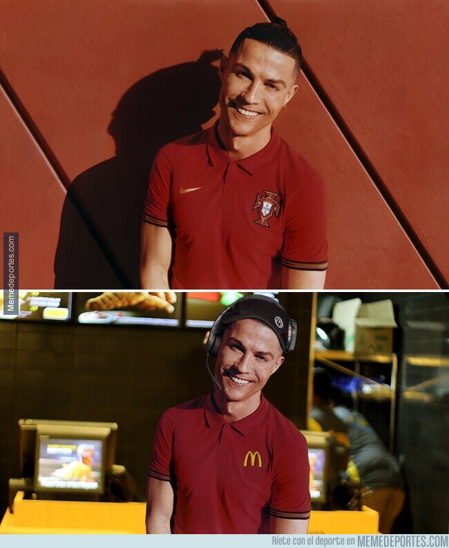 1114751 - La nueva camiseta de Portugal. I'm lovin' it.