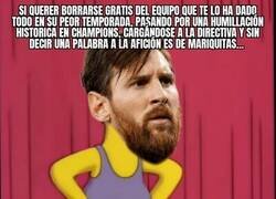 Enlace a Los valors de Messi