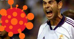 Enlace a Fernando Hierro, exjugador del Real Madrid, hace el ridículo vendiendo este producto contra el coronavirus
