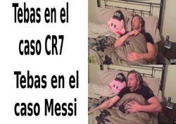 Enlace a Tebas con CR7 y Messi