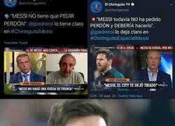 Enlace a Senda contradicción de Pedrerol