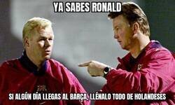 Enlace a Koeman tuvo un gran maestro