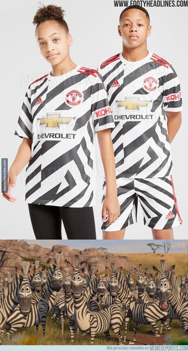 1115200 - Manchester United ha lanzado la que sea posiblemente la camiseta más fea de esta nueva temporada