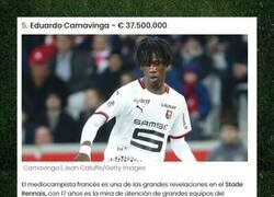 Enlace a Aquí la lista de los jugadores menores de 20 más valiosos del mundo