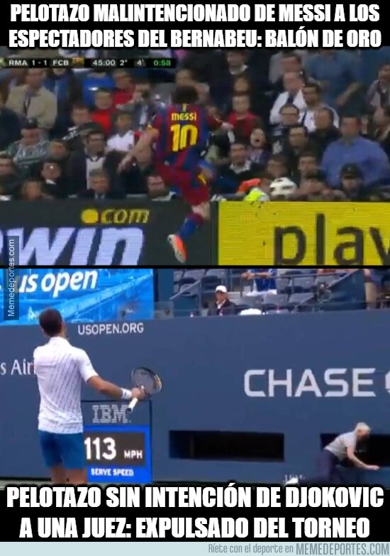 1115342 - La diferentes varas de medir que se ve en el deporte