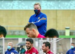 Enlace a La mirada de Koeman lo dice todo