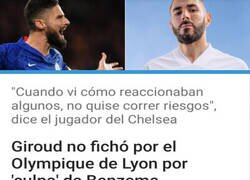 Enlace a Benzema es el punching ball de Francia